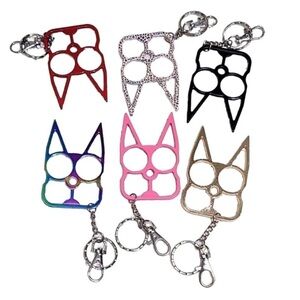CUSTOMER BUNDLE 5 PIECES - NWT🏷️Self defense Keychain Cat Dog
